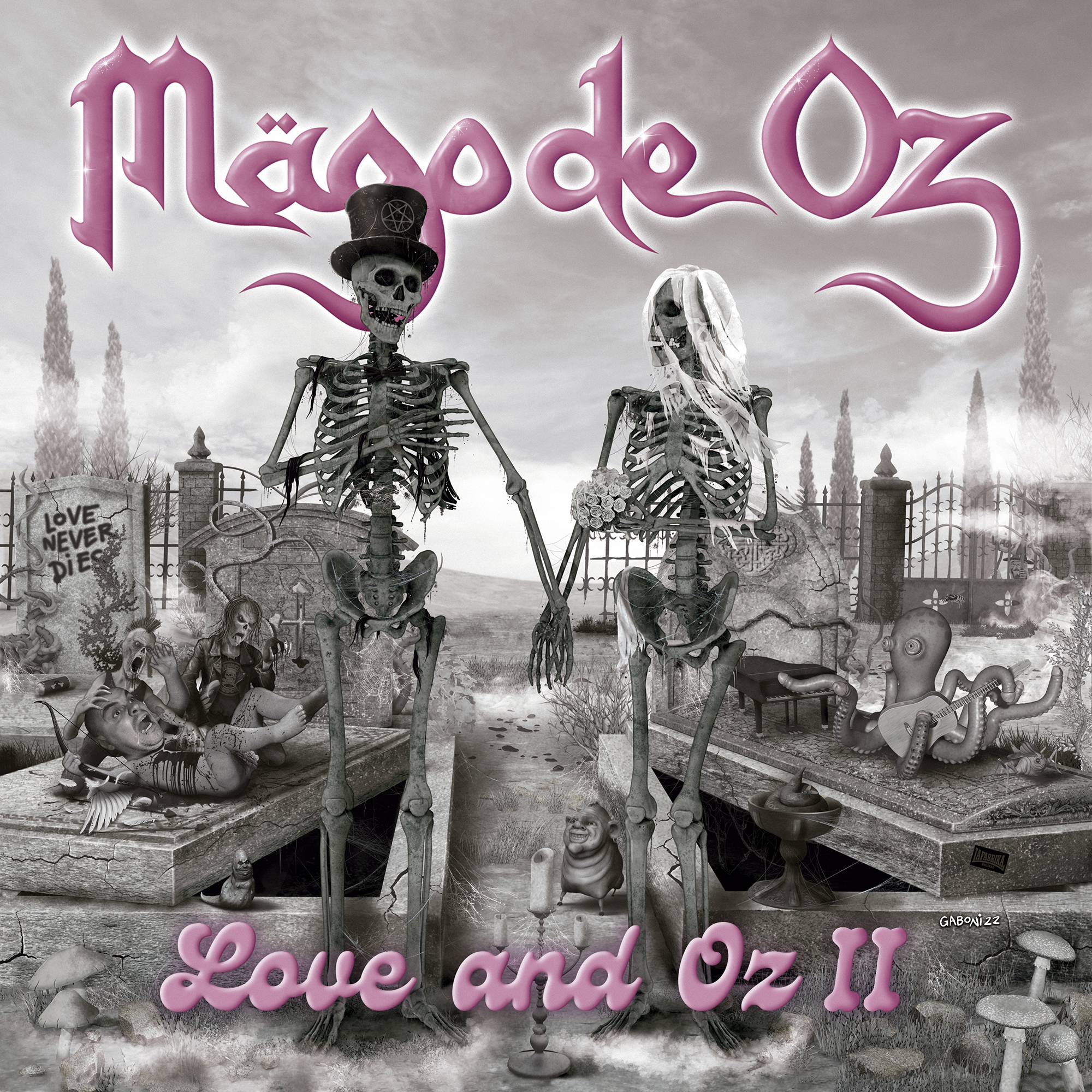 PORTADA DE LOVE AND OZ VOL 2. | Mägo de Oz Oficial